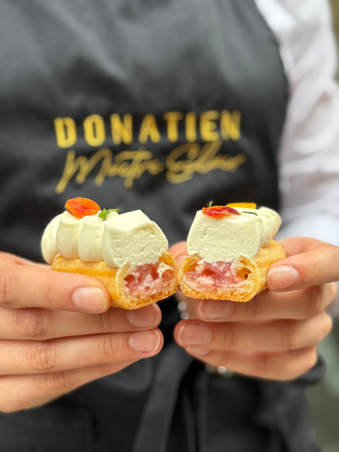 éclair pêche verveine Strasbourg pâtisserie artisanale