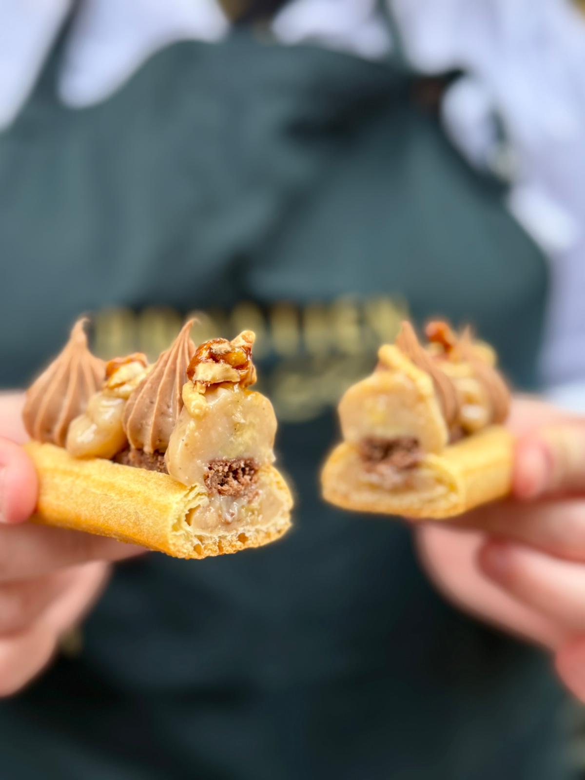 éclair bananut Strasbourg pâtisserie artisanale