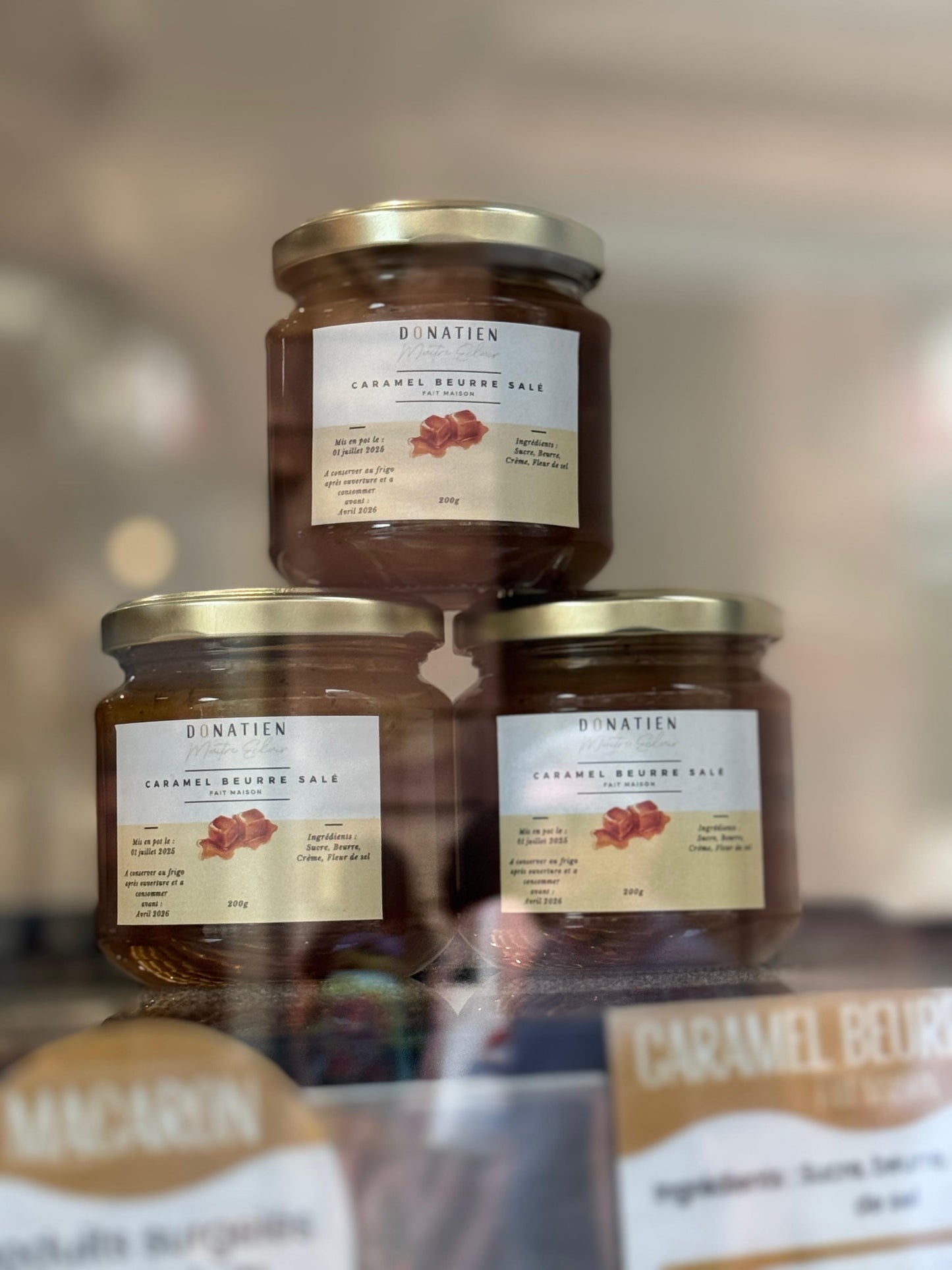 Caramel beurre salé Strasbourg pâtisserie artisanale