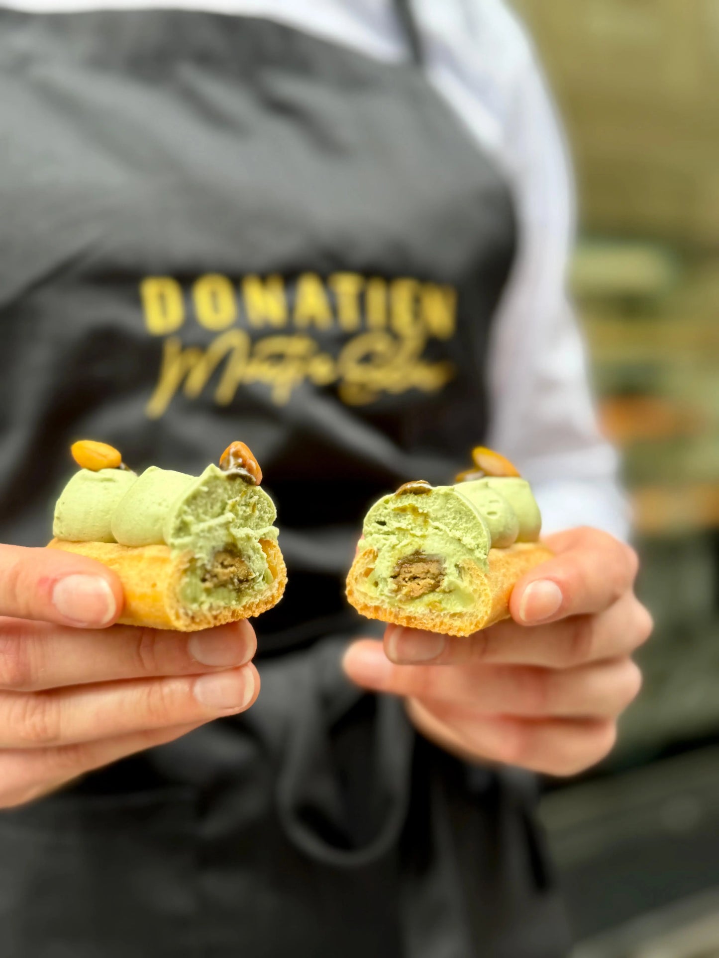 Eclair Pistache Strasbourg pâtisserie artisanale