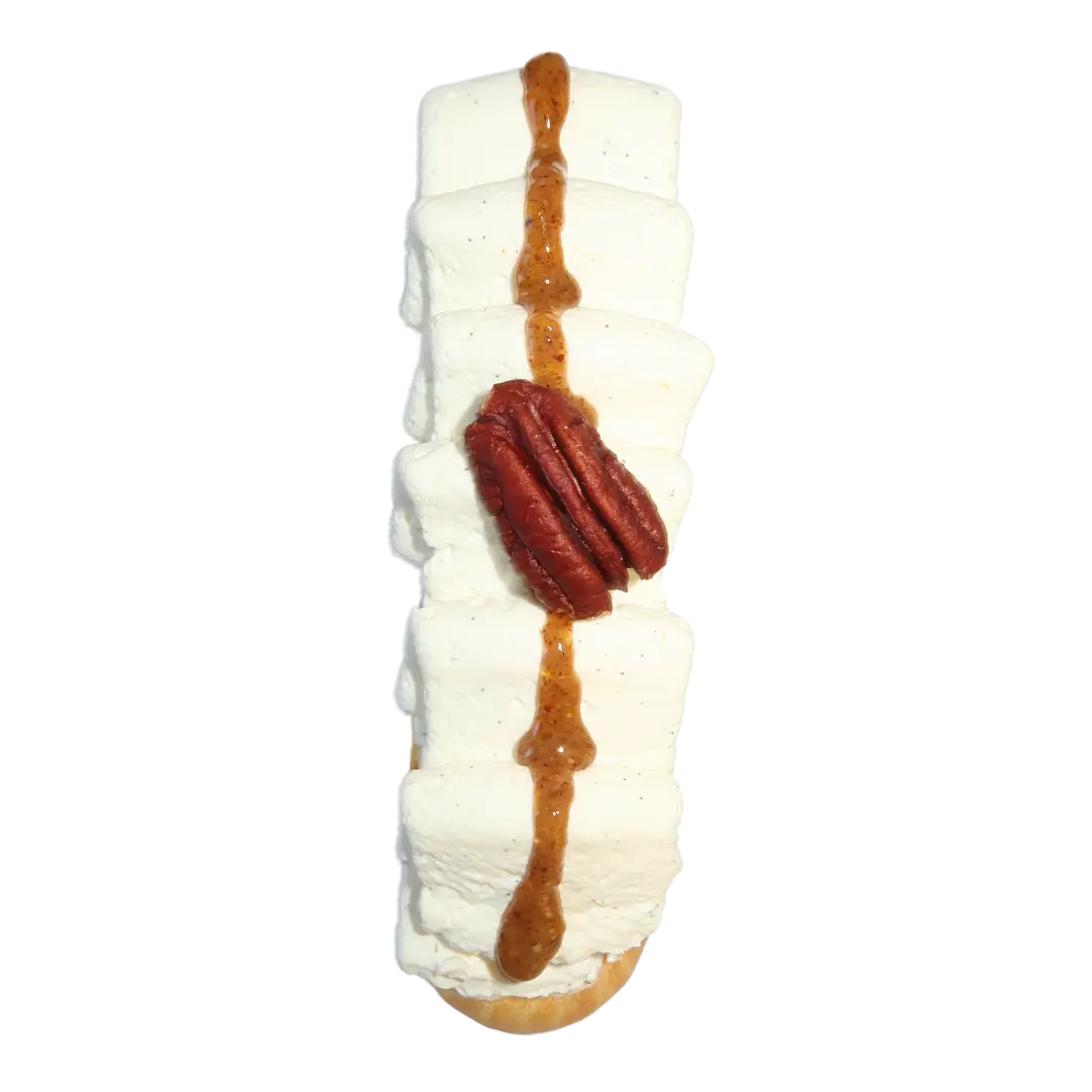 Eclair Vanille pécan Strasbourg pâtisserie artisanale