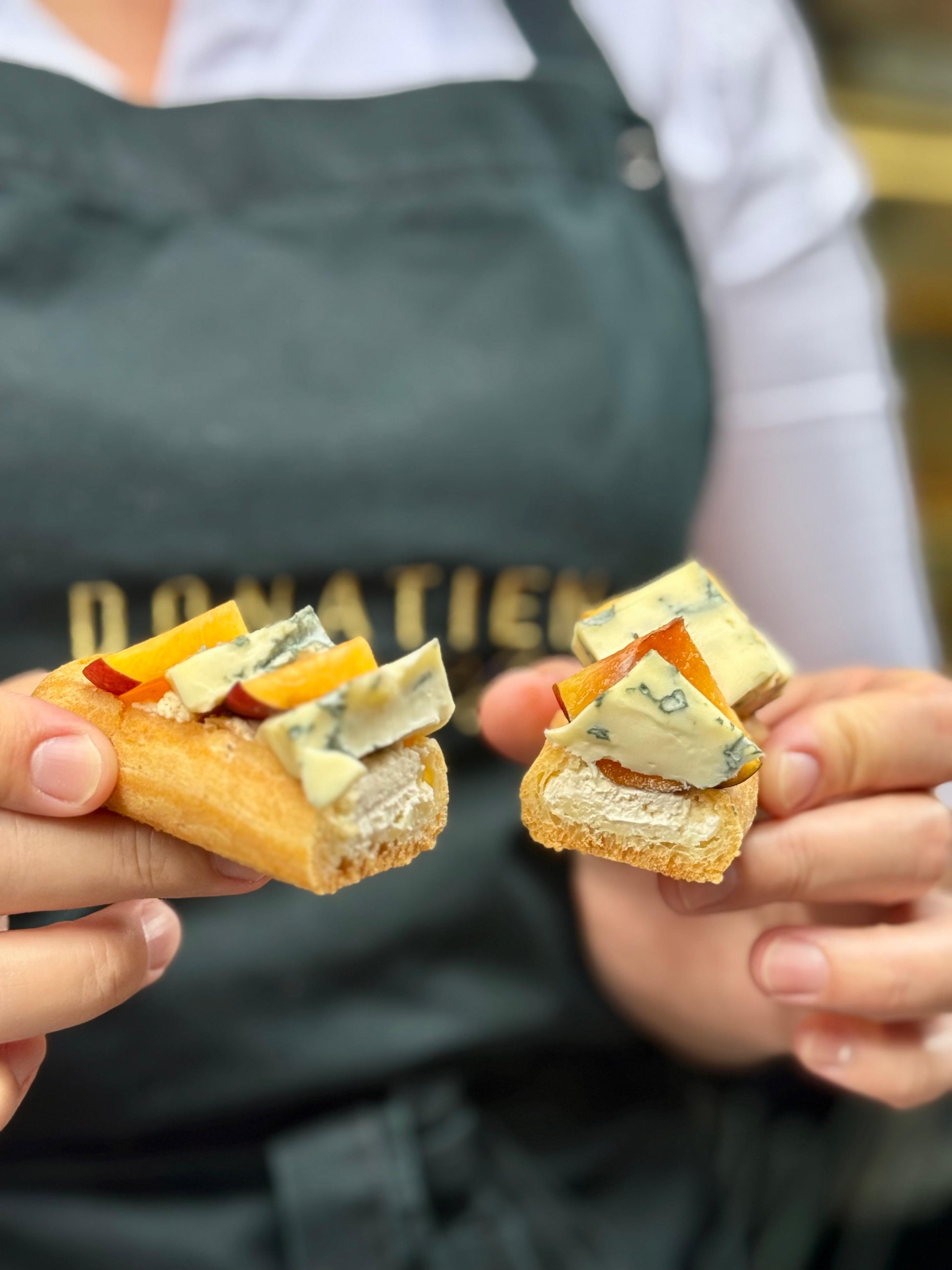 éclair pêche fourme d'ambert Strasbourg pâtisserie artisanale