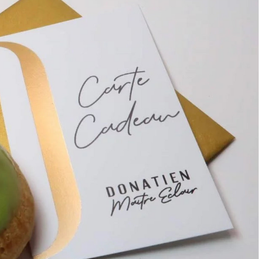 Carte cadeau Donatien Maître Éclair